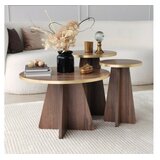 Hanah home Club sto Mushroom 2 Walnut | Eponuda.ba