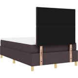  s opruga kutije Tamno smeđa 120 x 190 cm tkanina | shoptok.hr