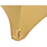  Navlake za stol 2 kom rastezljive 80 cm zlatne | shoptok.hr