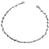 IZMAEL Ogrlica PU-32966 - Srebrna | shoptok.hr