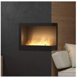 InFire - Ugaoni bio kamin 45x60 cm 3kW crni | Eponuda.com