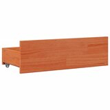  s regalom za knjige bez madraca 100 x 200 cm od borovine | shoptok.hr