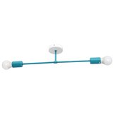  Plafonski luster CAMBRIDGE 2xE27/15W/230V plavi | Eponuda.com
