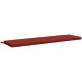  Jastučić za klupu SOEST 100% poliester Crvena 150 x 40 x 5 cm Slike