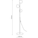  Brilagi - Stojeća lampa VULCANO 3xG9/8W/230V braon/dimljeno bež | Eponuda.com