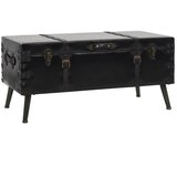 In Klubska mizica MDF in jeklo 102x51x48 cm | Shoptok.si