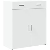  Komoda bijela 80x42,5x93 cm od konstruiranog drva | shoptok.hr