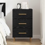  Noćni ormar Crni hrast 40 x 40 x 66 cm Konstruirano drvo | shoptok.hr