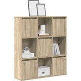vidaXL Regal za knjige boja hrasta 89x24x101,5cm od konstruiranog drva | shoptok.hr