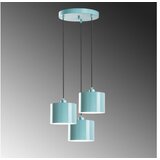 Opviq duz - 195Turquoise - 3 turquoise chandelier | ePonuda.com