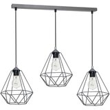  Viseće svetlo BASKET 3xE27/60W/230V sivo | Eponuda.com