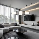  LED luster na sajli ARAME LED/32W/230V crna | Eponuda.com