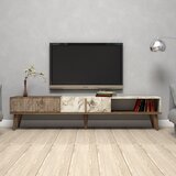 Kalune Design TV komoda u mramornom dekoru u prirodnoj boji 180x40 cm Milan – | shoptok.hr