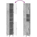  Set kupaonskih ormara od 2 dijela HAARLEM Betonska siva | shoptok.hr