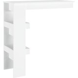  Zidni barski stol bijeli 102 x 45 x 103,5 cm konstruirano drvo | Eponuda.ba