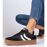 D/CEO marka niezdefiniowana Black women's platform sneakers Melly | ePonuda.com