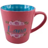 herlig, šolja, keramička, pink, lana