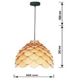 Visilica na sajli BURGO 1xE27/60W/230V Ø 50 cm | Eponuda.com