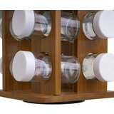 Casa Selección Posodice za začimbe v kompletu 12 ks s stojalom Bamboo Walnut – | Shoptok.si