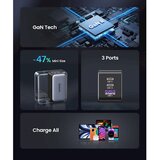 Ugreen Nexode Pro 65W 3-Portni GaN USB polnilec | Shoptok.si