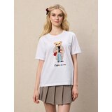 Sinsay Pamučna majica s printom | shoptok.hr
