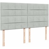  Krevet s oprugama i madracem svjetlosivi 180x200 cm baršunasti | shoptok.hr