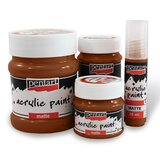  Akrilna boja mat - 230 ml 3238 dark brown Cene