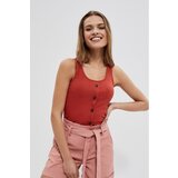 Moodo Ribbed top with buttons | Shoptok.si