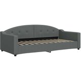 vidaXL Dnevni krevet na razvlačenje tamnosivi 90 x 200 cm od tkanine | shoptok.hr
