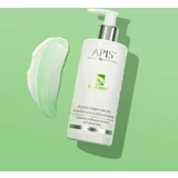 Apis Natural Cosmetics Acne-Stop Home TerApis čistilno mleko za odstranjevanje ličil z zelenim čajem 500 ml