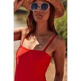 Fasardi red frill swimsuit | Shoptok.si