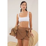 TRENDYOLMILLA Ženski šorts Tbess25Sr00017, Smeđi Cene
