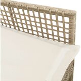  Vrtne stolice 2 kom s jastučićima bež poli ratan | shoptok.hr