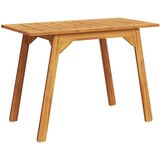 vidaXL Vrtni blagovaonski stol 110 x 56 x 75 cm masivno bagremovo drvo | shoptok.hr