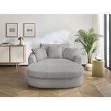 Bobochic Paris Siva fotelja od samta Belem – | shoptok.hr