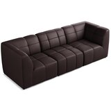 Makamii Temno vijolična sedežna garnitura iz umetnega usnja 255 cm Aloha – | Shoptok.si