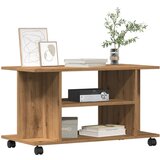 vidaXL TV ormarić s kotačićima Artisan hrast 80x40x45 cm izrađeno drvo Cijene