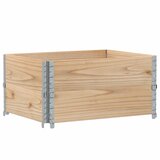 Maison Chic Vrtno korito - Greda - Cvetlični Lonec 80x60 cm trdna borovina, (21788984) Cene