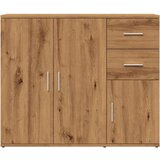 vidaXL Komoda boja hrasta artisan 91x29,5x75 cm konstruirano drvo | shoptok.hr
