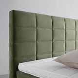 Mömax Postelja Boxspring Damon, Zelena, 180x200 | Shoptok.si