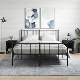  Noćni ormarići 2 kom crni 40x35x50 cm od konstruiranog drva | shoptok.hr