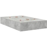  Krevet s ladicama Betonski sivi 120 cm Konstruirano drvo | shoptok.hr