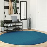vidaXL Tepih OVIEDO kratkih vlakana tirkizni Ø 200 cm | shoptok.hr