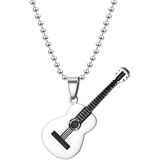 Ogrlica Gitarre - Srebrna KP34219 Cene