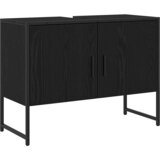  Kupaonski ormarić za sudoper Crni hrast 80 x 30 x 60 cm | shoptok.hr