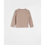 Reserved - Prugasta majica dugih rukava - smeđi | shoptok.hr