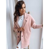 DStreet Women's coat from alpaca RITA II pink | Shoptok.si