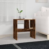  Bočni ormarić boja hrasta 50 x 30 x 50 cm od konstruiranog drva | shoptok.hr