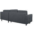 MID.YOU KOTNA SEDEŽNA GARNITURA, temno modra | Shoptok.si