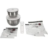 Fresh&Save Bowl Vakuum Starter-Set 9.tlg. Edelstahl